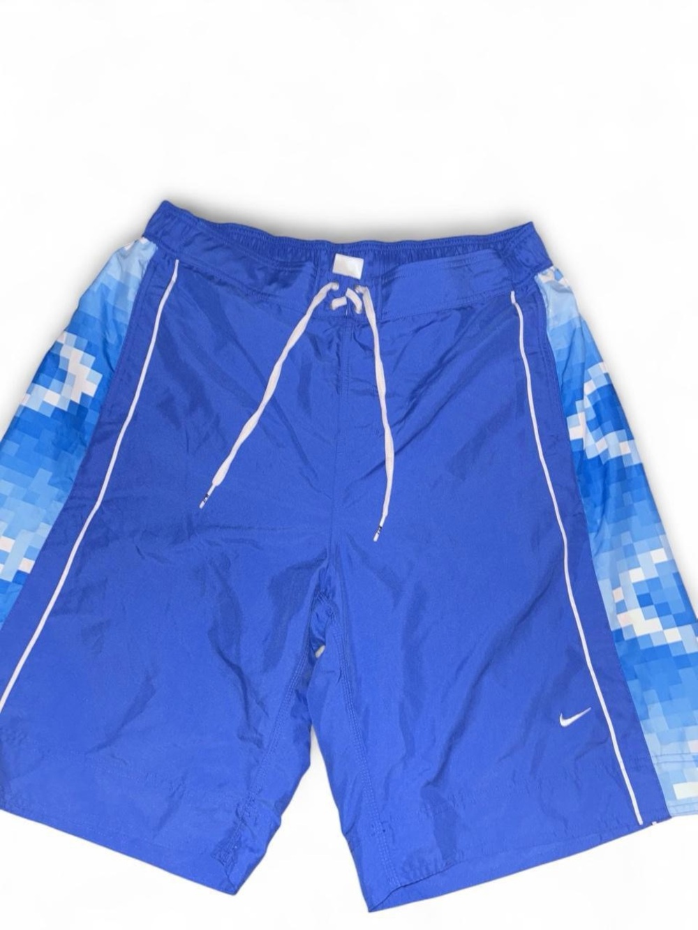 Nike Men’s Royal Blue Swim Board Shorts with White Trim (shoot offers)